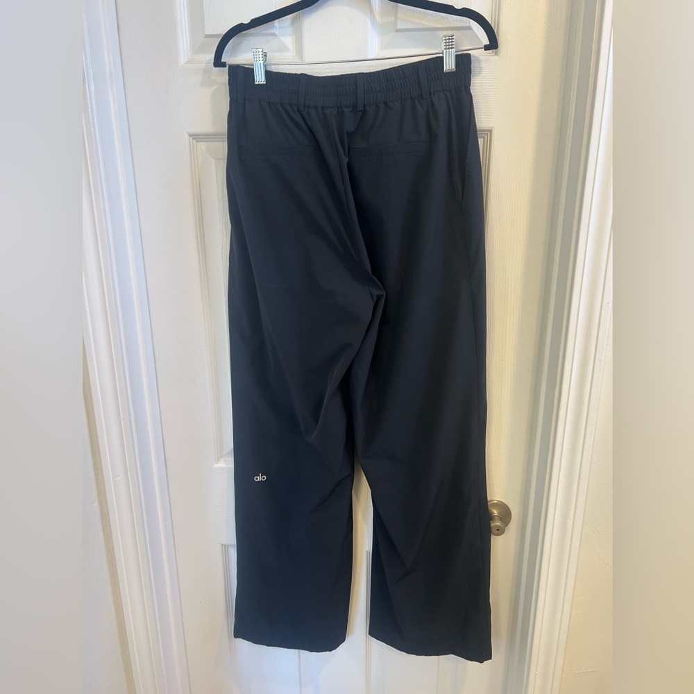 ALO Yoga Black High Waist Pursuit trouser (long) - Picture 3 of 6